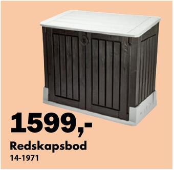 Biltema Redskapsbod tilbud