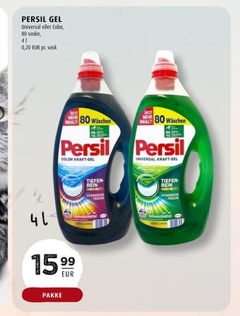 Scandinavian Park Persil gel tilbud