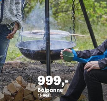 Biltema Bålpanne tilbud