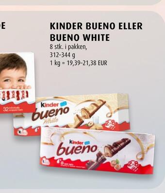 Scandinavian Park Kinder bueno eller bueno white tilbud