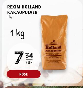Scandinavian Park Rexim holland kakaopulver tilbud