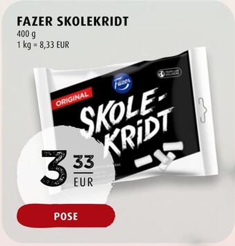 Scandinavian Park Fazer skolekridt tilbud