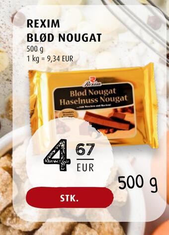 Scandinavian Park Rexim blød nougat tilbud