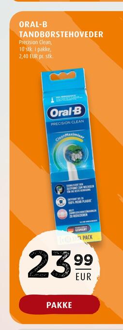 Scandinavian Park Oral-b tandbørstehoveder tilbud
