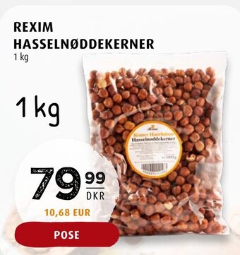 Scandinavian Park REXIM HASSELNØDDEKERNER tilbud