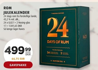 Scandinavian Park ROM JULEKALENDER tilbud