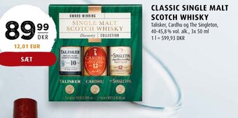 Scandinavian Park CLASSIC SINGLE MALT SCOTCH WHISKY tilbud