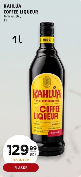Scandinavian Park KAHLÚA COFFEE LIQUEUR tilbud