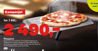 Maxbo Pizzaovn tilbud