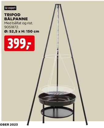 jem & fix Tripod bålpanne tilbud
