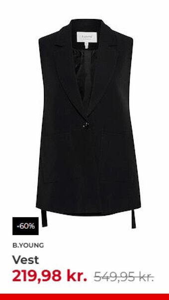 B.young B.YOUNG Vest tilbud