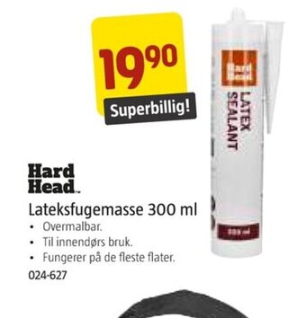 Jula Lateksfugemasse 300 ml tilbud