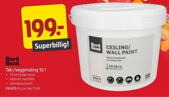 Jula Tak-/veggmaling 10 | tilbud