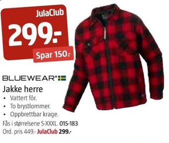 Jula Jakke herre tilbud