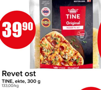 Spar Revet ost TINE tilbud