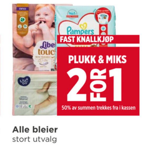 Meny Alle bleier stort utvalg tilbud