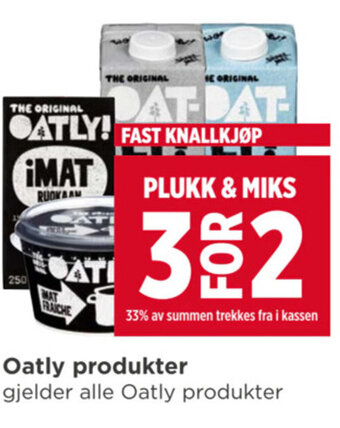 Meny Oatly produkter tilbud