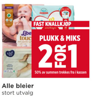 Meny Alle bleier stort utvalg tilbud
