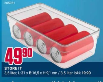 Europris Cuisine oppbevaringsglas tilbud