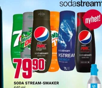 Europris Sodastream smagskoncentrat tilbud