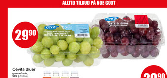 Spar Cevita druer tilbud