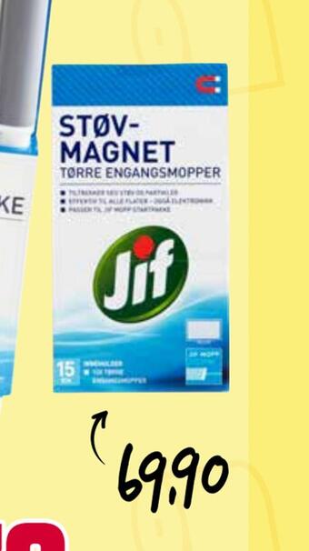 Europris Jif støvmagnet tilbud