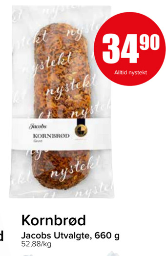 Spar Kornbrød tilbud