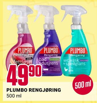 Europris Plumbo rengjøring tilbud