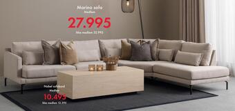Fagmøbler Marino sofa tilbud