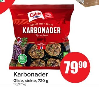 Eurospar Gilde karbonader tilbud