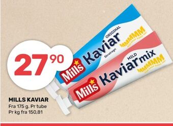 Coop Marked Mills kaviar tilbud