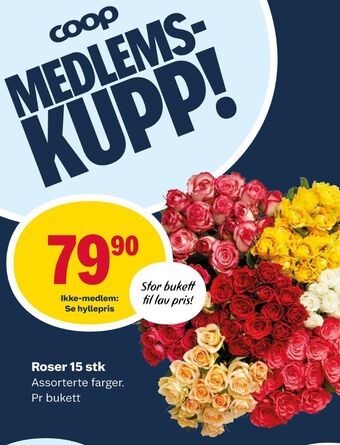 Coop Marked Ukjent bukett tilbud