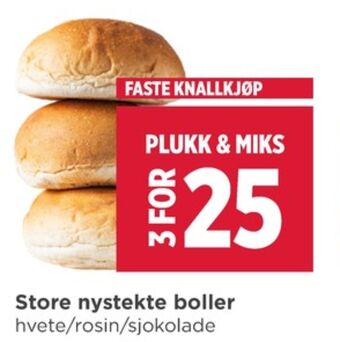 Meny Ukjent butiksbagt brød tilbud