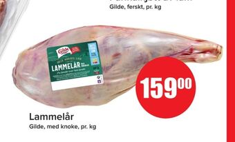 Eurospar Gilde lammelår tilbud