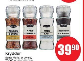 Eurospar Santa maria krydder tilbud