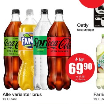 Eurospar Coca-cola zero brus tilbud