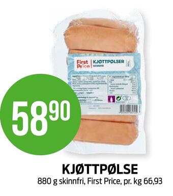 Kiwi Kjøttpølse tilbud