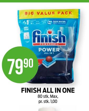 Kiwi Finish all in one tilbud
