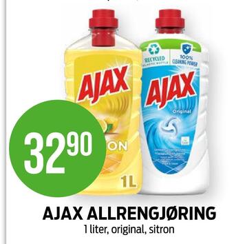 Kiwi Ajax allrengjøring tilbud