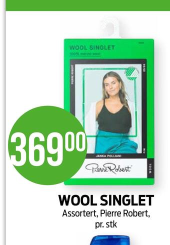 Kiwi Wool singlet tilbud