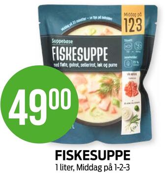 Kiwi Fiskesuppe tilbud