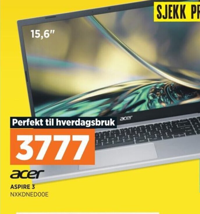 POWER acer ASPIRE 3 NXKDNEDOOE tilbud