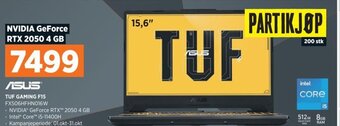 POWER ASUS TUF GAMING F15 FX506HFHN016W tilbud