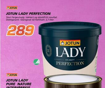 Coop Byggmix Jotun lady perfection tilbud