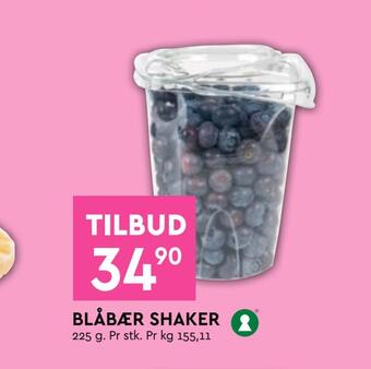 Coop Mega Blåbær shaker tilbud