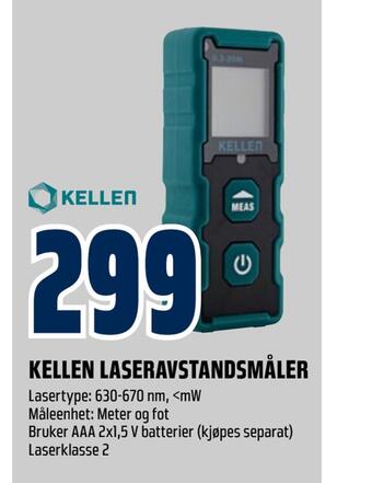 Obs Bygg Kellen laseravstandsmåler tilbud