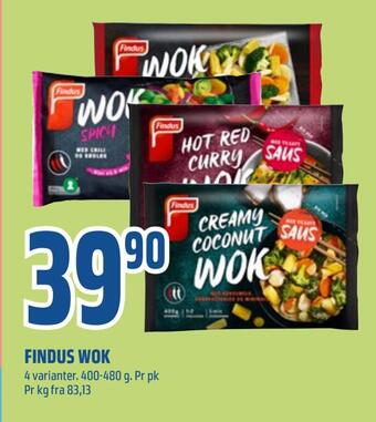 Coop Obs Findus wok tilbud