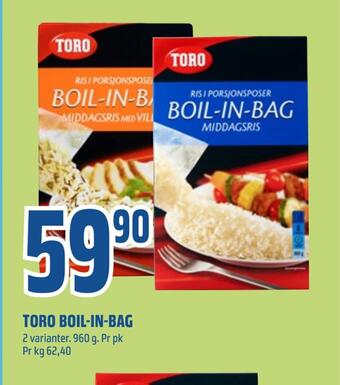 Coop Obs Toro boil-in-bag tilbud