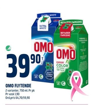 Coop Obs Omo flytende tilbud