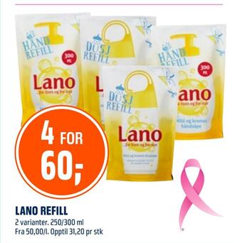 Coop Obs Lano refill tilbud